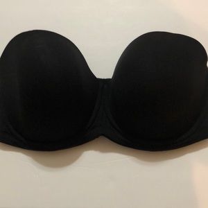 Black strapless Bra Wacoal Brand